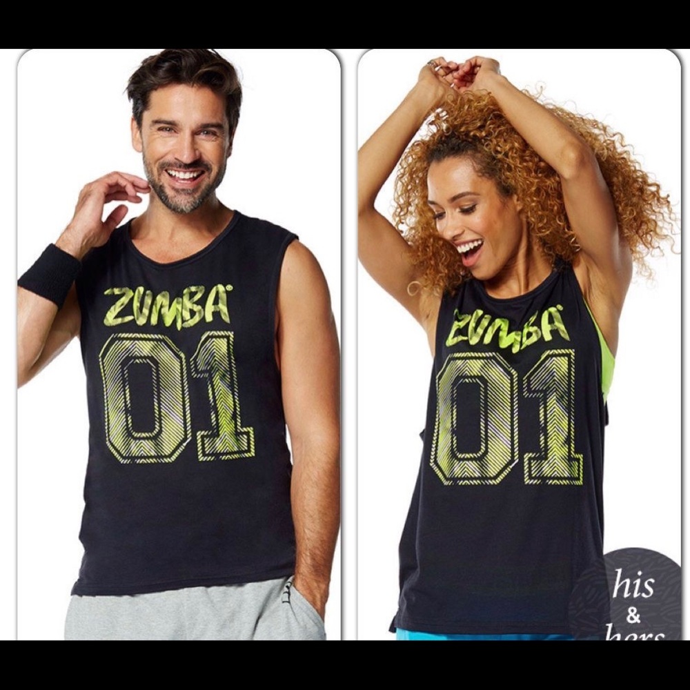 Team Zumba unisex tank